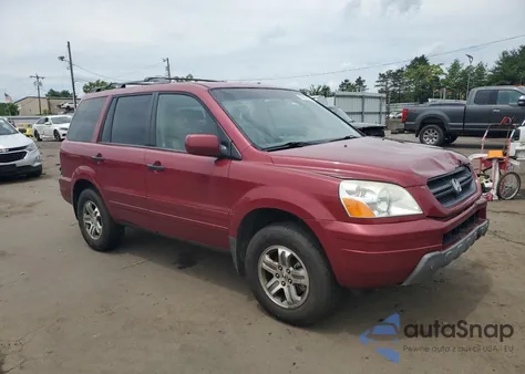 2005 Honda Pilot Exl из США, поврежденный, VIN 5FNYF18515B068145